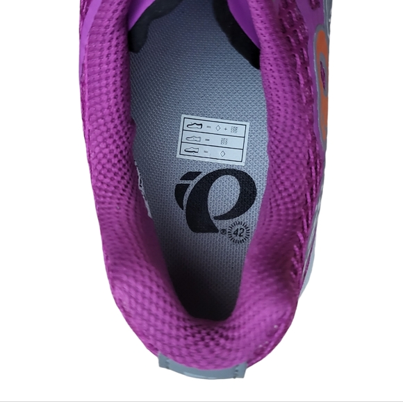 NEW Pearl Izumi Shoes X-Road Fuel IV  Cycling Clip In Purple sz 42 US 9.5 - Picture 2 of 7